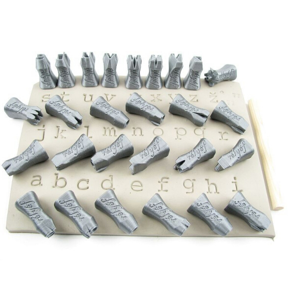 Set de tampons alphabet cyrillique 20mm – 3d Laserbude